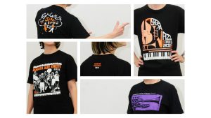 阿佐谷ジャズストリートTシャツデザイン投票